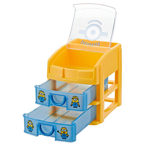 卓上収納 ミニオンズ フェイス ミニチェスト CHE3N | 小物入れ ミニチェスト デスク収納 文房具 [2]