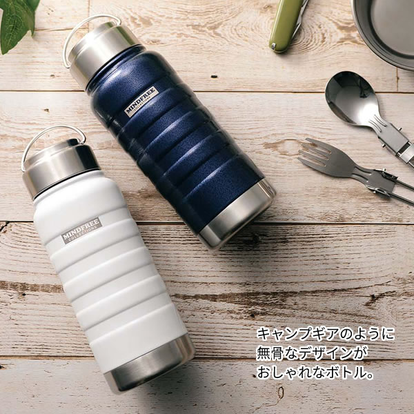 水筒 真空二重ステンレスボトル 550ml ネ...の紹介画像2