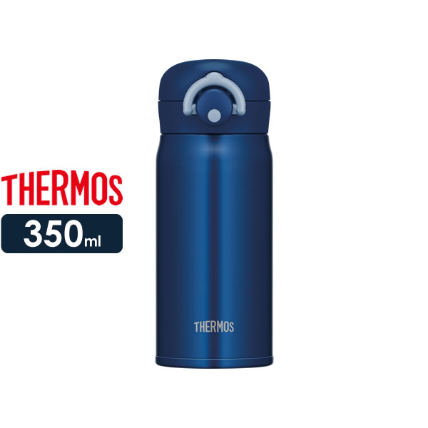 サーモス 水筒 真空断熱ケータイマグ 350ml ネイビー JNR-352 ｜ THERMOS 軽量 コンパクト ステンレス 携帯マグ マグボトル 保温 保冷 直飲み 子供 大人 キッズ 0.35L