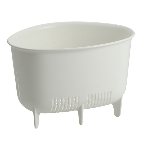 Nポゼ 三角コーナー 大 ホワイト | シンク ごみ箱 生ごみ