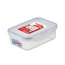 保存容器 ユニックス タイトロック Ag 590ml TLO20 | 密閉容器 食品保存 密閉 レンジ対応 透明 抗菌 プラスチック 4点ロック 冷凍保存 ストック 作り置き