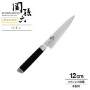 貝印 包丁 関孫六 ダマスカス ペティナイフ 刃渡り12cm AE5202 | 高級 日本製 フルーツナイフ 果物ナイフ 本格 上質 ステンレス 左右兼用 洋包...