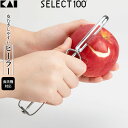 貝印 SELECT100 I型 ピーラー DH-3001 | 皮剥き器 皮むき 野菜 果物 りんご じゃがいも ごぼう ささがけ 芽取り付き 調理器 食洗機対応...