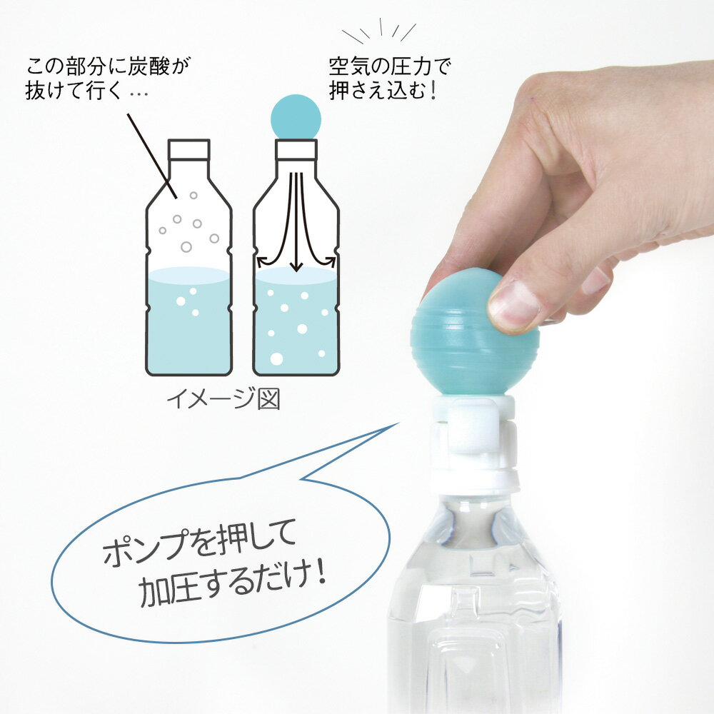 炭酸キーパー ソーダフレッシュ ブルー | ペ...の紹介画像2
