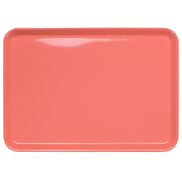 トレイ ピノトレー 33cm 角型 ピンク ｜ お盆 電子レンジ対応 すべり止め加工