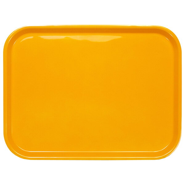 樂天商城 - トレイ ピノトレー 39cm 角型 イエロー ｜ お盆 電子レンジ対応 すべり止め加工