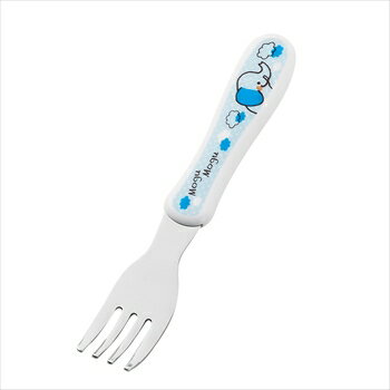 子ども食器 もぐもぐ ぞう 13.5cm ブルー KD-505 ｜ 子供用フォーク キッズ カトラリー 子供 食器