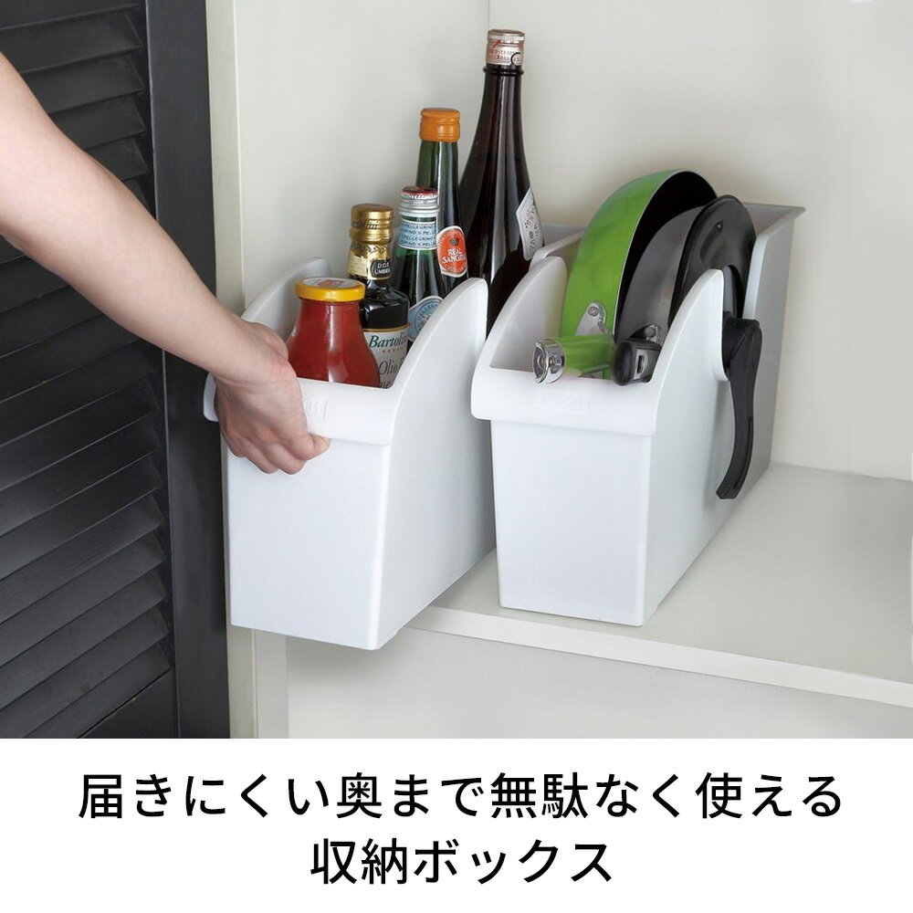 シンク下 収納 シンク下ボックス M ホワイト...の紹介画像2
