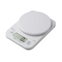 タニタ キッチン量り デジタル クッキングスケール 1g単位 ホワイト KF-100-HW | キッチンスケール 電子はかり デジタルスケール(3)