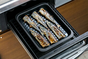グリルパン グリルトレー ワイド GK-W | グリルトレイ プレート 日本製 調理皿 フッ素コート こびりつきにくい サビにくい IHグリル対応 ガス グリル対応