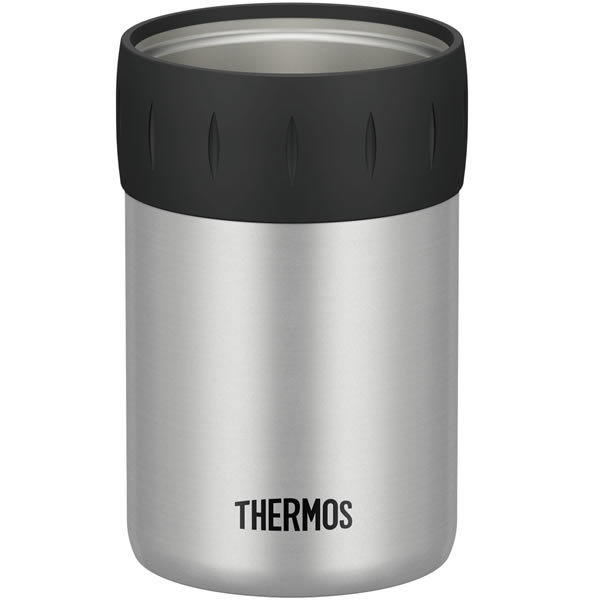 サーモス ビール缶 保冷缶ホルダー 350ml缶用 シルバー JCB-352 ｜ THERMOS 保冷 カバー 缶ビール 缶ジュース 缶飲料 アウトドア キャンプ 缶クーラー 冷たい 長持ち クール