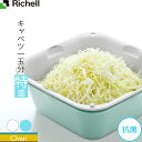 リッチェル 調理用ザル シェリー ザルバッとん 特盛 2セット組 ホワイト/ミントブルー | 水切り バット スタッキング 料理 ざる 下ごしらえ 食材入れ ボ...