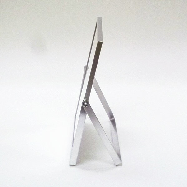 卓上鏡 アルミスタンドミラー シルバー No.88 | 鏡 ミラー 化粧鏡 卓上ミラー