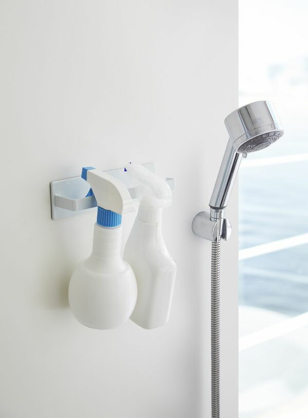 山崎実業 タオル掛け tower タワー マグネット バスルーム タオルハンガー ホワイト 3267 ｜ タオルバー バス用品 マグネット 磁石