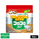 粘着クリーナー 床 コロコロ スペアテープ フロアクリン 4巻入 C4354 | 取替用 スペア 替え 掃除 フローリング クッションフロア 畳 ホコリ 取り換え 日本製 ペット 髪の毛 絨毯 ラグ(3)