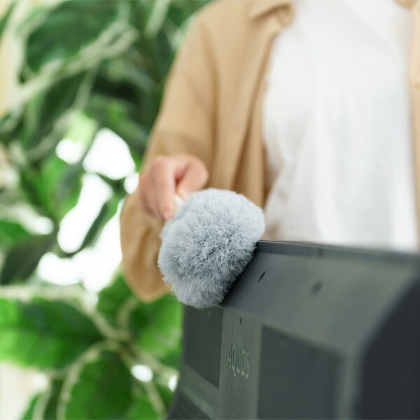 ハンディモップ バスボンくん ホコリガードハンディ グレー ｜ ハンディワイパー ...
