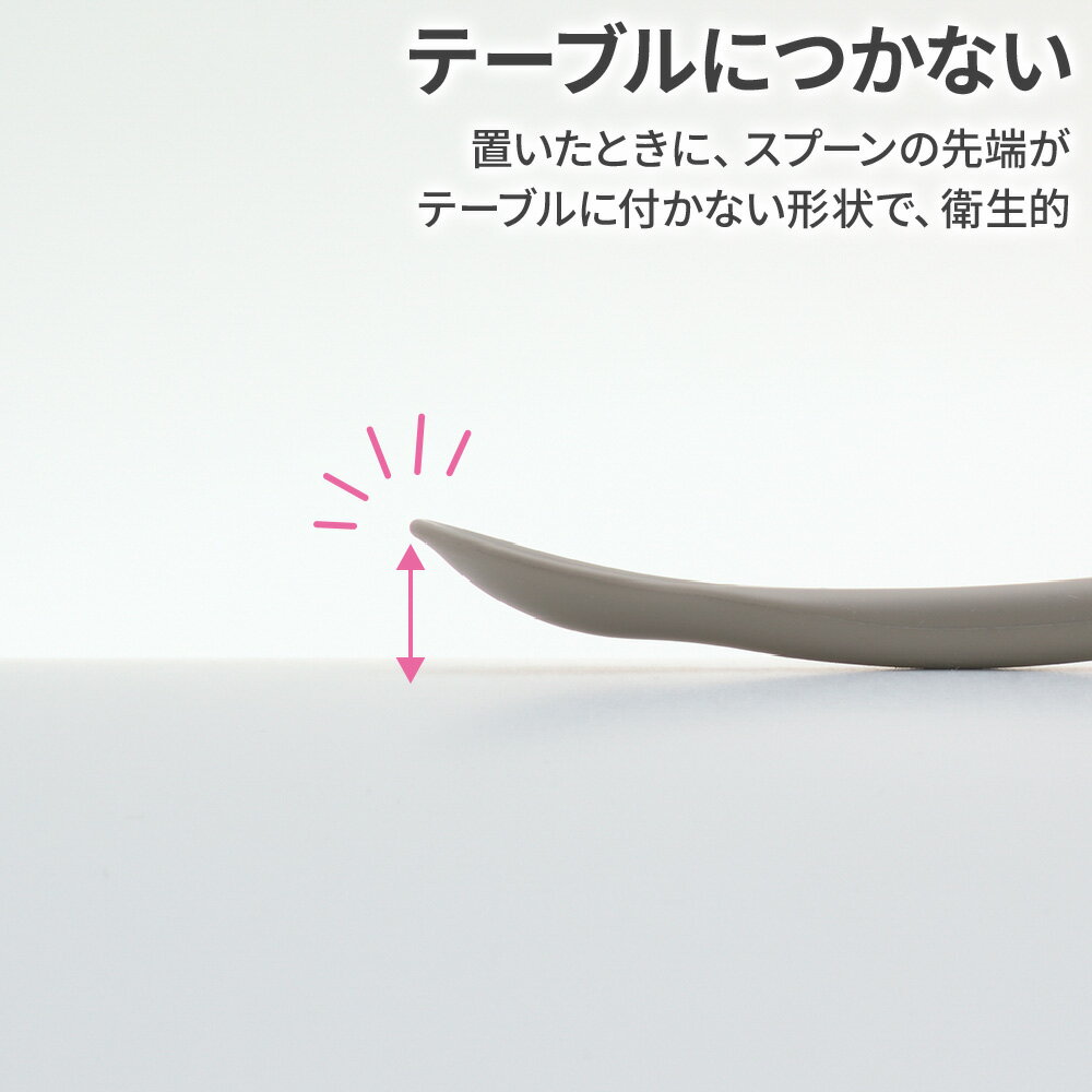 リッチェル トライ すくいやすい 離乳食スプーン（ケース付） ｜ ベビー 食器 5ヶ月頃〜 離乳食 初期 赤ちゃん Richell 食洗機OK 食器 カトラリー おでかけ 外出 くすみカラー