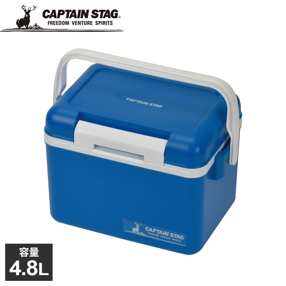 アウトドアに！定番クーラーボックスレジャーやアウトドアなどに、丈夫なハードケースのクーラーボックス。フラットなフタフタがフラットになっているので、簡易テーブルとして使う事ができます。持ちやすい幅いっぱいの大型ハンドル。肩に掛けて持ち運べるショルダーベルト付きです。簡単フタ開閉フタはワンプッシュでロック解除でき、開閉が簡単です。フタが外せるフタが外せるからお手入れ簡単です。いろんな用途に釣り、スポーツ、運動会、行楽、ドライブに。容量目安500mlペットボトルなら4本、350ml缶なら6本入れられるサイズです。日本製日本国内で製造・管理された製品です。ご注意ドライアイスの使用は避けてください。本体の丸洗いは避けてください。内部に水が入る可能性があります。サイズ（約）幅28×奥行19.5×高さ20.5cm容量（約）4.8L重量（約）710g材質本体・フタ・ハンドル・ベルト/ポリプロピレン　フタパッキン/発泡ポリエチレン　断熱材/発泡スチロール耐熱温度80度耐冷温度-10度保冷効力19度以下（JIS）品番UE-0103製造国日本メーカーパール金属商品バリエーションあわせて買いたい