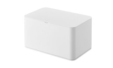 山崎実業 スマート マスクケース ホワイト 4282 | マスク入れ ストッカー マスクディスペンサー 収納 容器 おしゃれ インテリア ウェットシート おしり拭き ケース