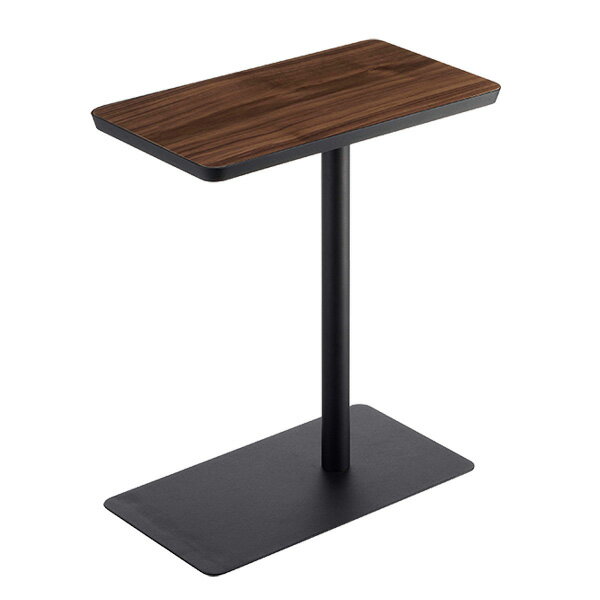 山崎実業 tower タワー 差し込み サイドテーブル ブラック 5121 | ナイトテーブル コの字 差し込み ソファテーブル ミニ ベッドサイド シンプル スチール 木 ナチュラル おしゃれ [2]