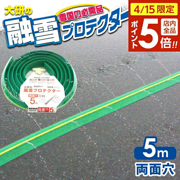 【4/15限定 全品ポイント5倍】融雪ホース 大研の融雪プロ