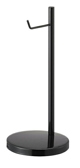 山崎実業 ボーテス ヘッドホンスタンド 丸型 ブラック 2292 ポスト投函 メール便 ...
