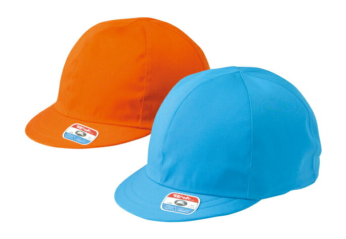 カラー体操帽六方型（アゴゴム付）