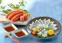 【MES-50FZ】ふく霜降り刺身と辛子明太子詰合せ 御中元 御歳暮 冷凍便 【送料無料・代引き/同梱不可】