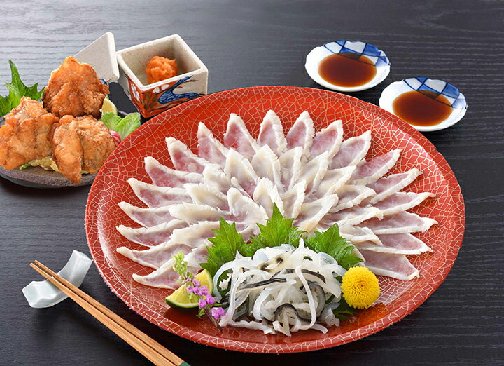 【NSK-5D1Z】ふく刺身・レンジで簡単唐揚げセット お歳暮 お中元 冷凍便【送料無料・代引き／同梱不可】