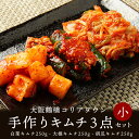 本格韓国キムチ3点セット（小）（白菜キムチ・大根キムチ・胡瓜キムチ各250g）ペチュキムチ、カクテキ、オイキムチ キムチ 韓国グルメ 韓国料理 お取り寄せ クール冷蔵便