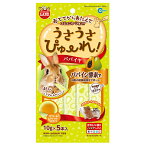 マルカン うさうさぴゅーれ パパイヤ 10g×5本 うさぎぴゅーれ うさぎ ウサギ 兎 小動物おやつ うさぎおやつ マルカンぴゅーれ うさぎ食欲不振 うさぎマルカンうさぎ専門店