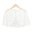 【即納】総レース ボレロ カーディガン キッズ 薄手 女の子 子供服 こども服 子ども服 コート 無地 プチプラ 秋 春 夏 100cm 110cm 120cm...