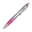 【★お得なクーポン配布中★】 三菱鉛筆 シャープペン ユニアルファゲル やわらかめ 0.5mm ローズピンク M5617GG1P.66