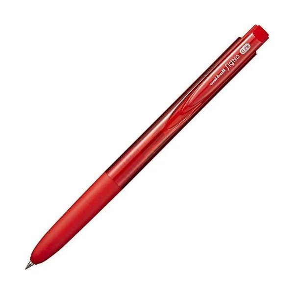 三菱鉛筆 ゲルボールペン ユニボールシグノ RT1 赤0.28mm UMN15528.15