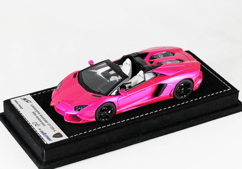 LOOKSMART LS425SC ランボルギーニ アヴェンタドール LP720-4 ロードスター Flash Pink 25台限定