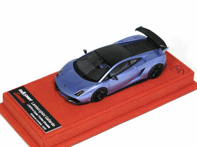 LOOKSMART LS395EX2 ランボルギーニ ガヤルド LP570-4 Super Trofeo Stradale Met Violet 25台限定