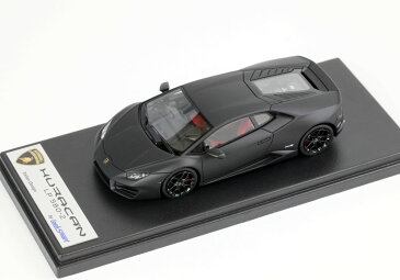 LOOKSMART（ルックスマート） 1/43完成品 LS455D ランボルギーニ ウラカン LP580-2 Nero Nemesis （マットブラック）