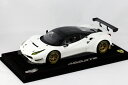 BBR 1/18完成品 P18122CVS フェラーリ 488GTE Avus White / Black roof 12台限定 （ケース付）