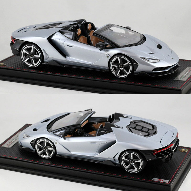 MRコレクション 1/18 LAMBO25A ランボルギーニ センテナリオ ロードスター Argento Centenario