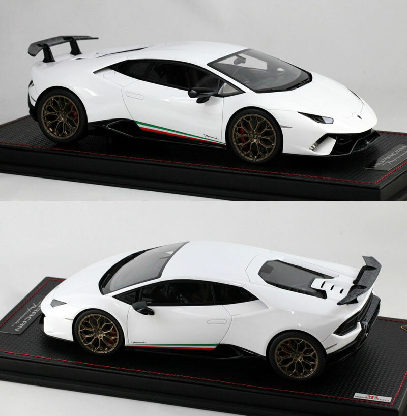 MRコレクション 1/18 LAMBO28C ランボルギーニ ウラカン ペルフォマンテ Bianco Monocerus（ホワイト）