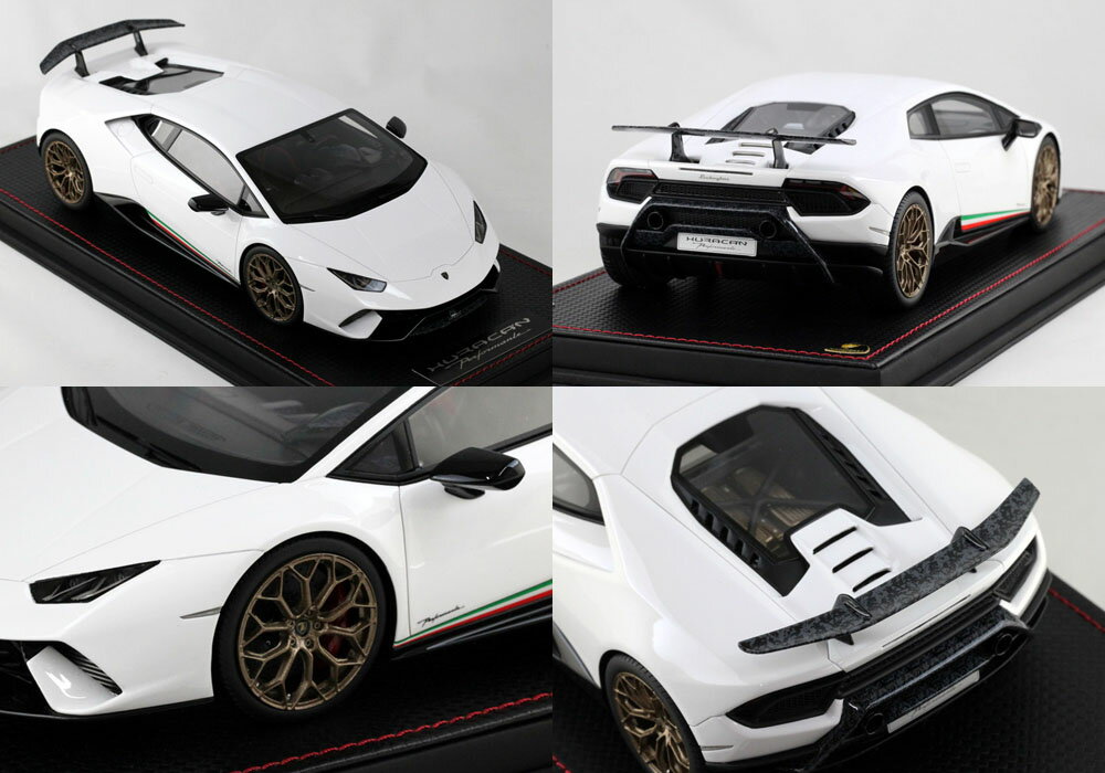 MRコレクション 1/18 LAMBO28C ランボルギーニ ウラカン ペルフォマンテ Bianco Monocerus（ホワイト）