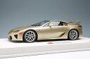 EIDOLON EML111D 1/18 レクサス LFA 2010 リアウィングアップ クリスタルゴールド (限定30台)