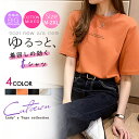 Tシャツ 半袖 プリント おしゃれ 大きいサイズあり 春夏 レディース トップス カットソー カジュアル かっこいい アメカジ スポーツ ランニング 部屋着 ルームウェア 夏