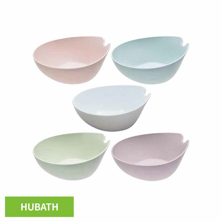 湯おけ ウォッシュボールN ヒューバス 429165洗面器 湯桶 湯おけ ヌメリ防止 カビ抑制 おしゃれ グレー HUBATH ウォッシュボール シンカテック グレー グレイッシュピンク グレイッシュグリーン グレイッシュブルー グレイッシュパープル 【B】