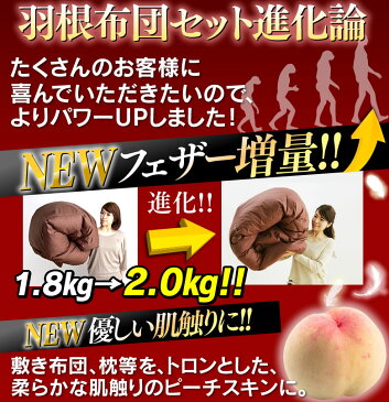 布団セット シングル 7点 カバー付き羽根2.0kg 羽根布団 7点セット 和式 羽根掛け布団 敷布団 枕 枕カバー 掛布団カバー 敷き布団カバー 収納袋 寝具 組布団 ふとんセット コンパクト 掛け敷き布団 組布団 組み布団 【D】