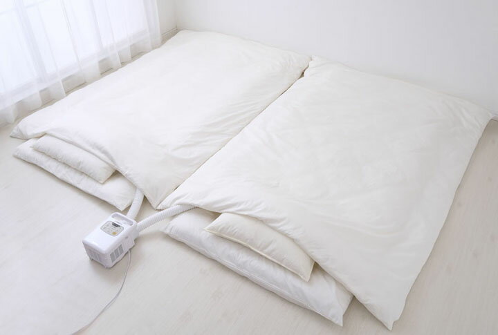 ふとん乾燥機カラリエ ツインノズル FK-W1＋コードレスふとんクリーナー IC-FDC1あす楽対応 布団 掃除機 そうじき ふとんたたき 布団クリーナー クリーナー コードレス 温風 快眠 布団乾燥 ベッド ふとん そうじ 掃除機 ハンディ 充電 アイリスオーヤマ [cpir] iris60th