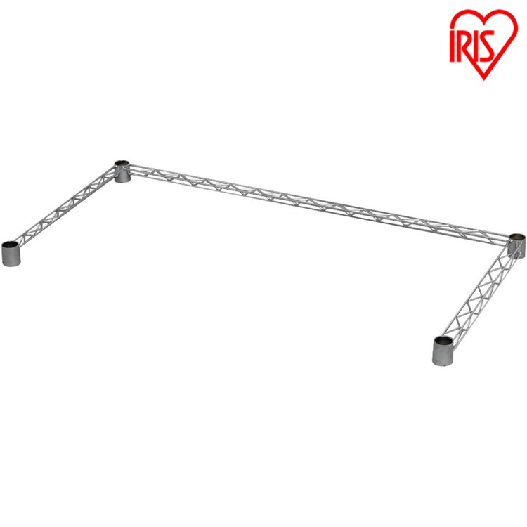 メタルラックコの字バー MR-91BK メタルラック コの字バー ポール径25mm サイドバー ラック めたるらっく らっく 収納 スチール スチールラック 棚