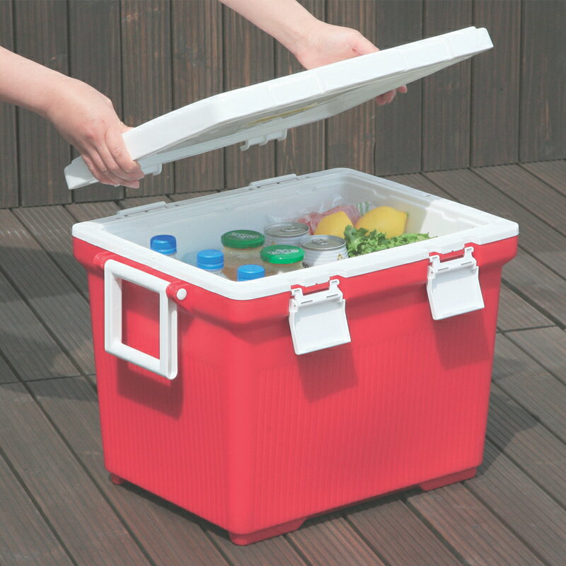 【ポイント5倍】クーラーボックス CL-32 アイリスオーヤマ レッド ブルー 約32Lタイプ 収納 2色 アウトドア レジャー キャンプ キャンプ用品 BBQ バーベキュー レジャー用品 アウトドア用品 バーベキュー用品 クーラー 保冷 飲料水 食料 登山 海水浴 山 海 32L