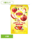 リプトン アップル ティーバッグ 15袋×6個 紅茶 ティーバッグ リプトン フレーバーティー アップルティー フルーツティー キーコーヒー