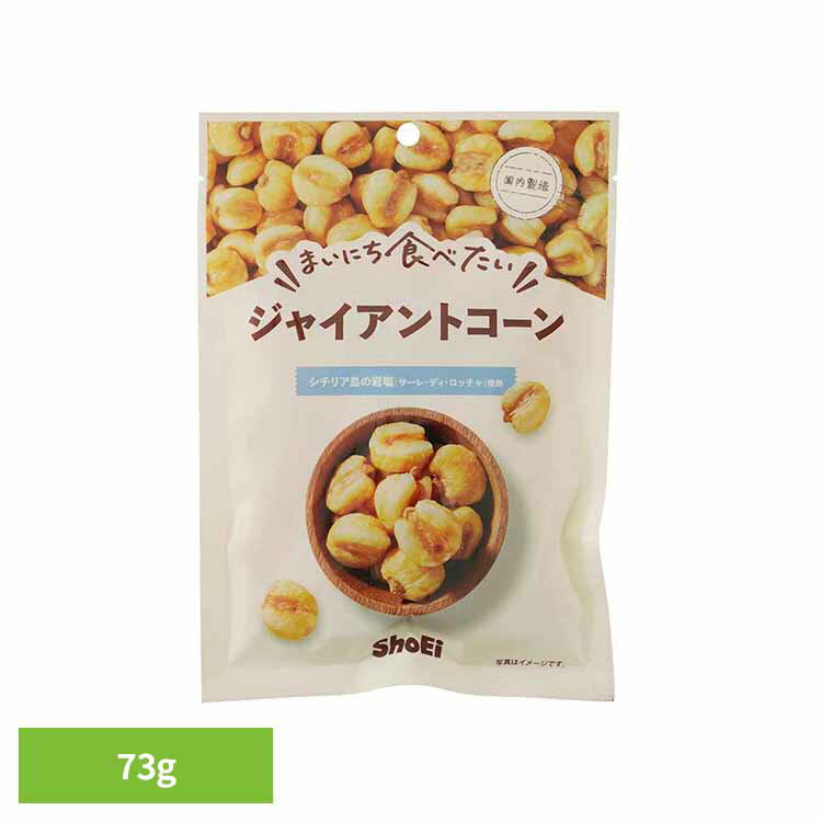[全品P5倍★20時～]まいにち食べたい ジャイアントコーン ジャイアントコーン 岩塩 国内製造 食塩 正栄食品 大粒 とうもろこし まいにち食べたい 焙煎 個包装 ブラックフライデー